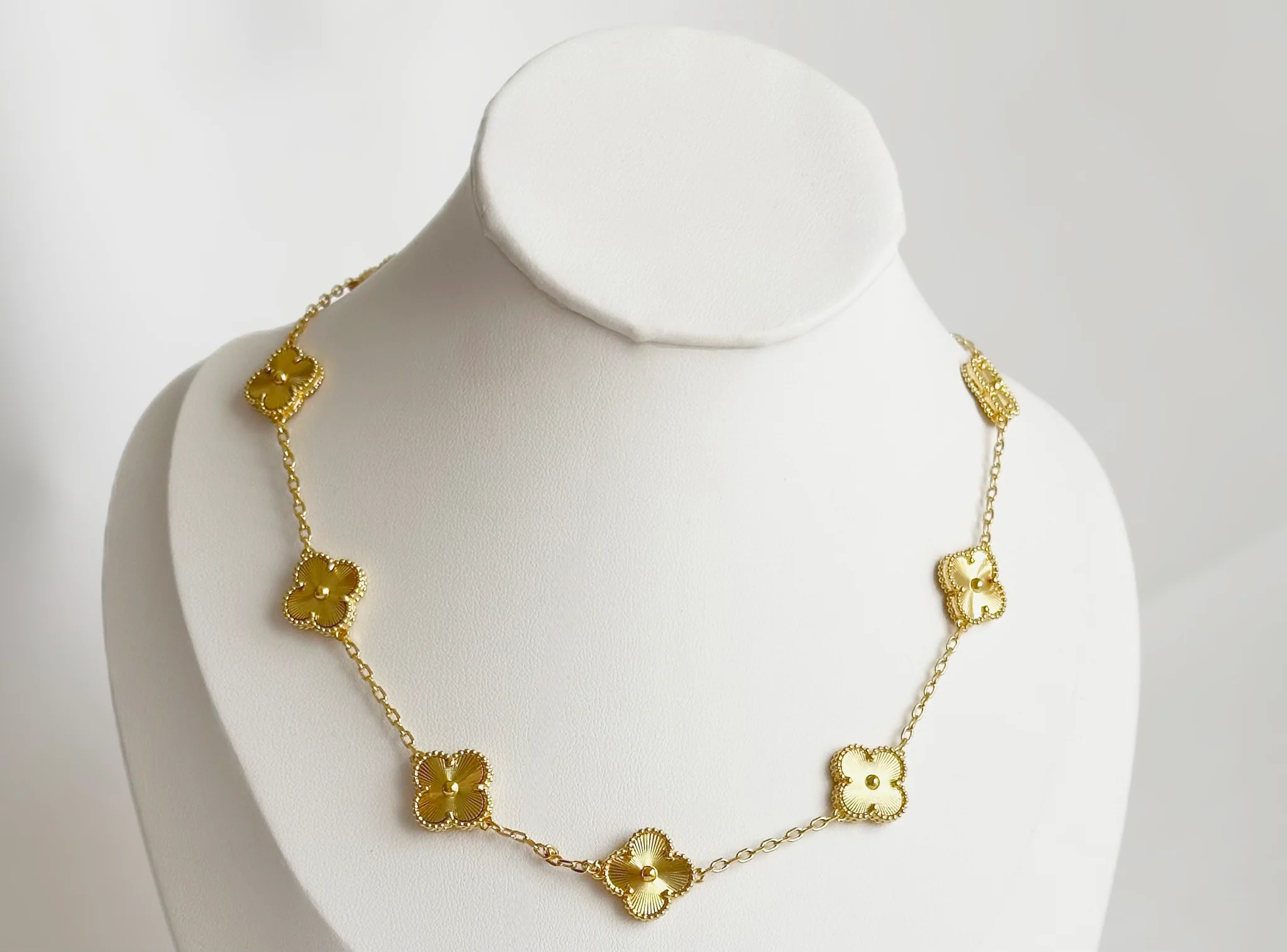 Miniatura 8 de GARGANTILLA VAN CLEEF VINTAGE 10 TREBOL